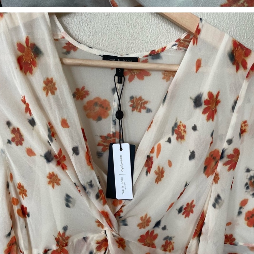 Rag and bone Tamar print maxi - Picture 3 of 7